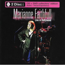 Cd Marianne Faithfull Live in Hollywood