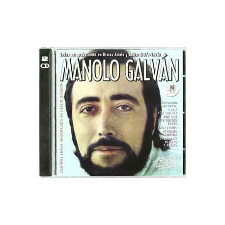 Manolo Galván - Cd Grabaciones de 1971-1976