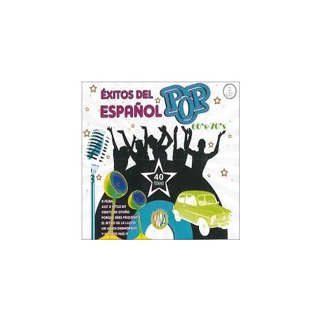 Cd Éxitos del pop español 60-70