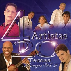 Cd 4 artistas 20 temas - Cd Merengue