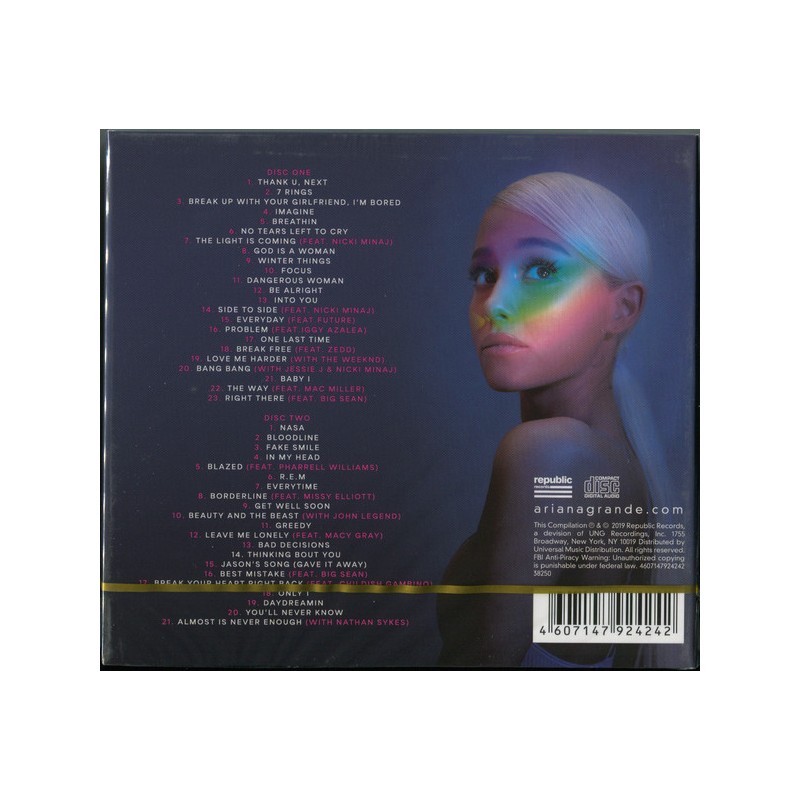 Ariana Grande – Greatest Hits (2019, CD) - Discogs