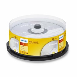 Tarrina 25 CD-R - 80min - 700mb -52x