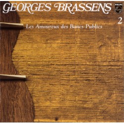Georges Brassens 2 - CD - Les amoureux des bancs publics