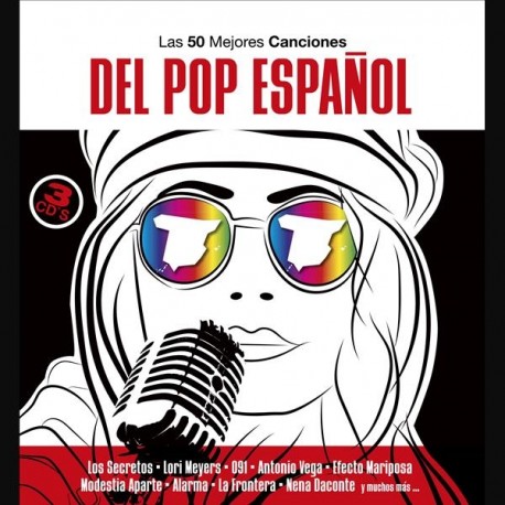 Cd 50 mejores canciones del pop español