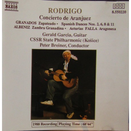 Rodrigo Cd Concierto de Aranjuez