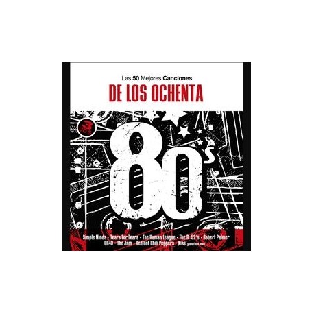 Cd 50 mejores canciones de los 80