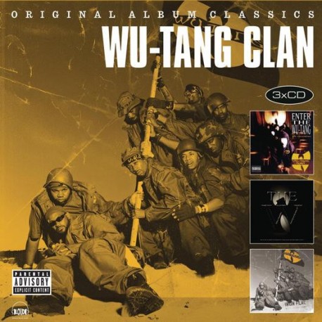 Wu-Tang Clan - 3CD - Original album classics
