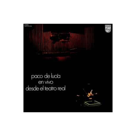 Paco de Lucia. Vinilo En vivo desde el Teatro Real