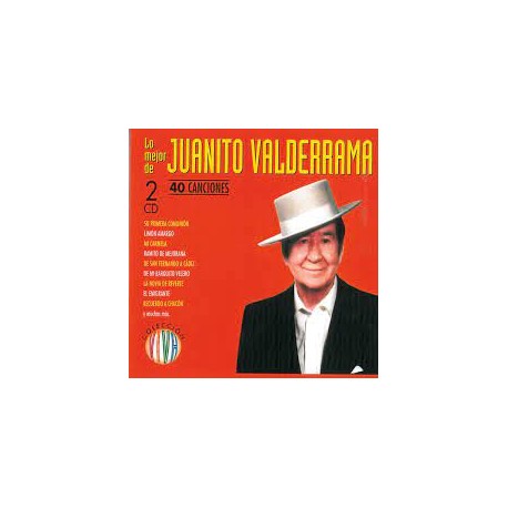 Juanito Valderrama Cd 40 canciones . Cd éxitos