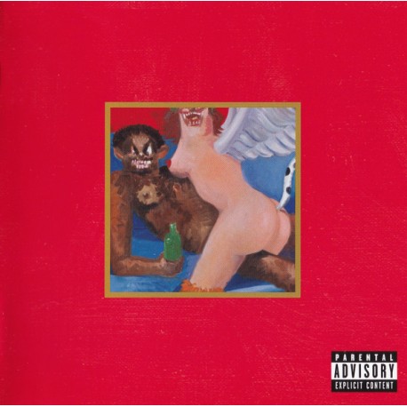 Kanye West Cd My beautiful dark twisted fantasy