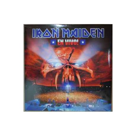 Iron Maiden Vinilo en vivo. Directo