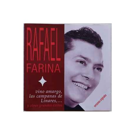 Rafael Farina Cd Vino amargo. Cd éxitos