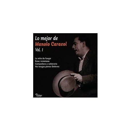 Manolo Caracol Cd Lo mejor vol 1