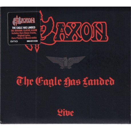 Saxon Cd Eagle has landed live