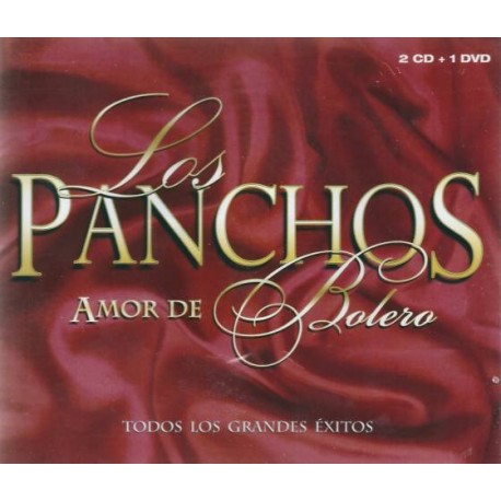 Panchos Cd Amor de bolero Éxitos