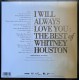 Whitney Houston Vinilo Éxitos I will always love you