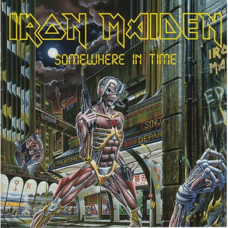Iron Maiden Cd Somewhere in time