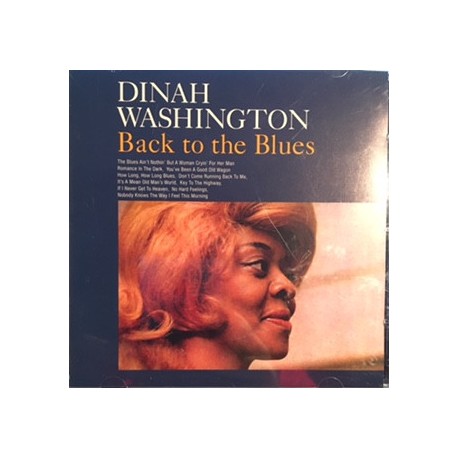 Dinah Washington Cd Back to the blues
