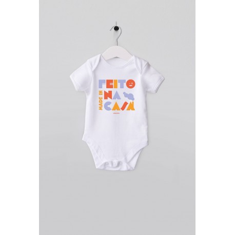 Feito na casa Body 6-12 meses