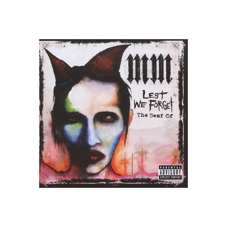 Marilyn Manson Cd Lest we forget . Best éxitos