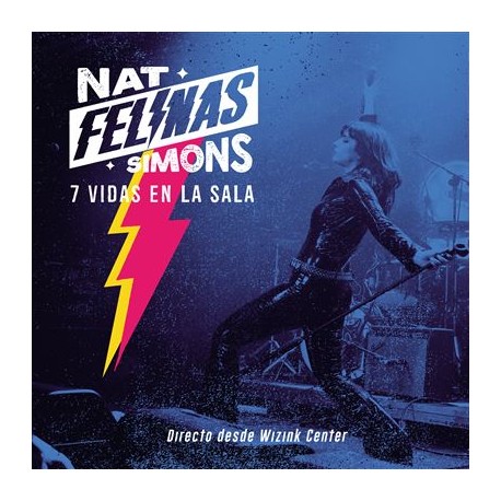 Nat Simons Vinilo Felinas 7 vidas en la sala