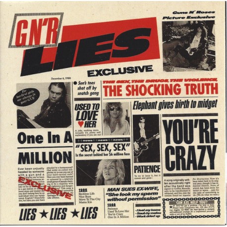 Guns n Roses Cd Lies