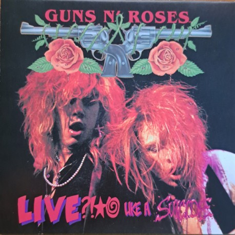 Guns N Roses Cd Lies Live like a suicide