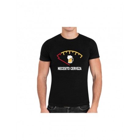 Necesito Cerveza Camiseta Talla XL