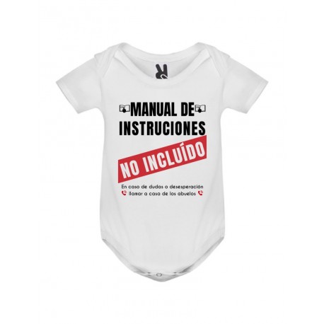 Instrucciones, Body 9 meses