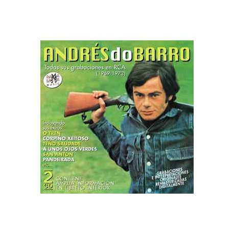 Andrés do Barro Cd Todas sus grabaciones 69-72