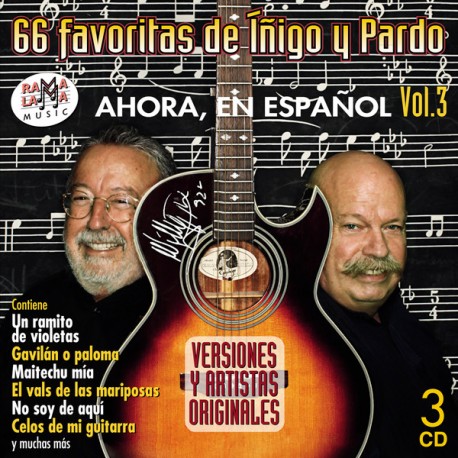 Cd 66 Favoritas de Iñigo y Pardo ahora en español