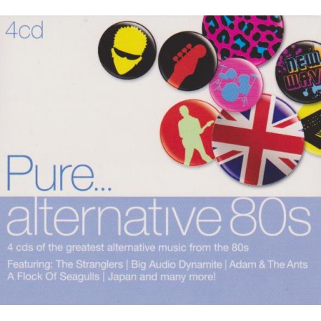 CD Pure alternative 80s . Éxitos años 80