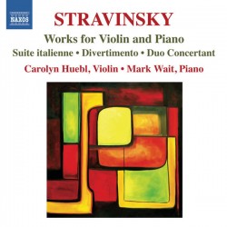 Stravinsky CD Works for violín and piano
