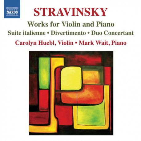 Stravinsky CD Works for violín and piano