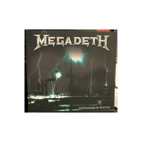Megadeth CD Unplugged in Boston