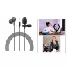 Micrófono con auricular y pin sujeción Digivolt