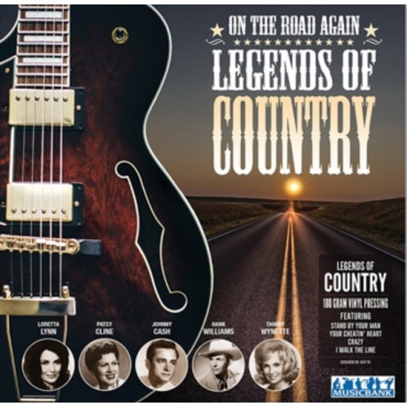 Vinilo Legends of cuntry Vinilo On the road again