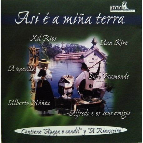 CD Así é a miña terra Vol 1. Cd Éxitos gallegos
