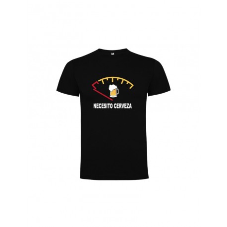 Necesito cerveza Camiseta 3XL