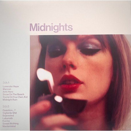 Taylor Swift Vinilo Midnights moonstone blue marbled