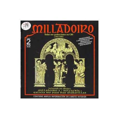 Milladoiro CD Grabaciones 1982-1986