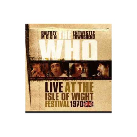 Who VINILO Live at Isle of Wight Festival 1970