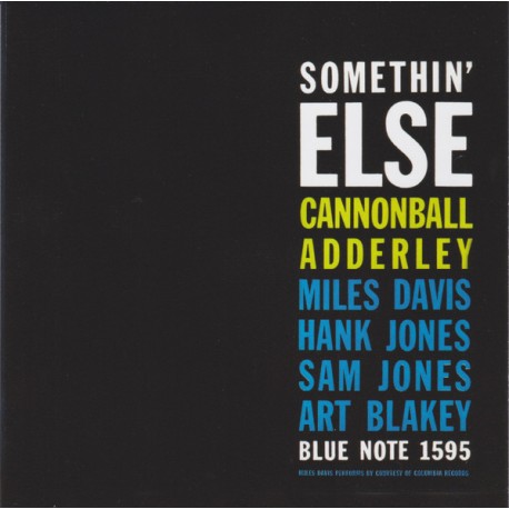 Cannonball Adderley CD Somethin else