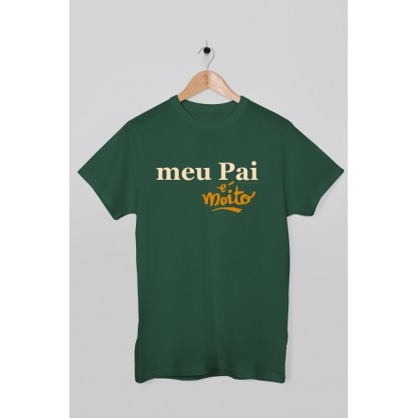 Meu pai é moito CAMISETA Talla L