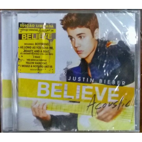 Justin Bieber CD Believe Acoustic