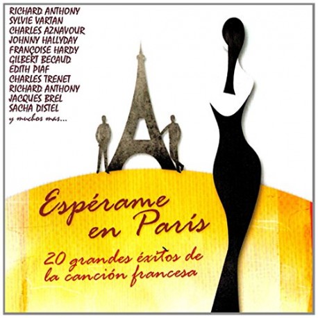 CD Espérame en París CD Éxitos Franceses