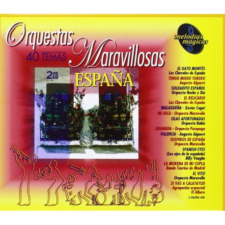CD Orquestas Maravillosas de España