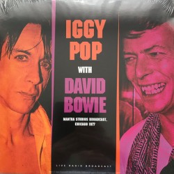 Iggy Pop y David Bowie VINILO Mantra Studios Broadcast 77