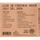 Kiss CD Off the soundboard Live in Virginia Beach 2004
