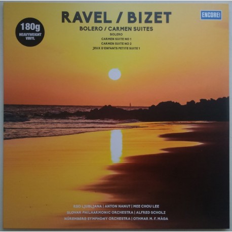 Ravel - Bizet VINILO Bolero Carmen Suites